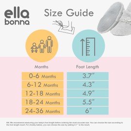 Ella Bonna - Botines unisex de peluche para bebé, calcetines de algodón para recién nacido, zapatos para niños pequeños, botines para bebés y niñas, calcetines para niños, Taba, 18-24 Months Infant