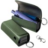 SOAREM Leather-like Irma Compatible Case with Carabiner Attachment Hook, green,