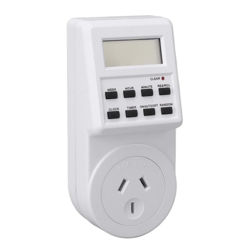 Indoor Mini Outlet Timer Digital Countdown Timer Outlet Indoor Timed