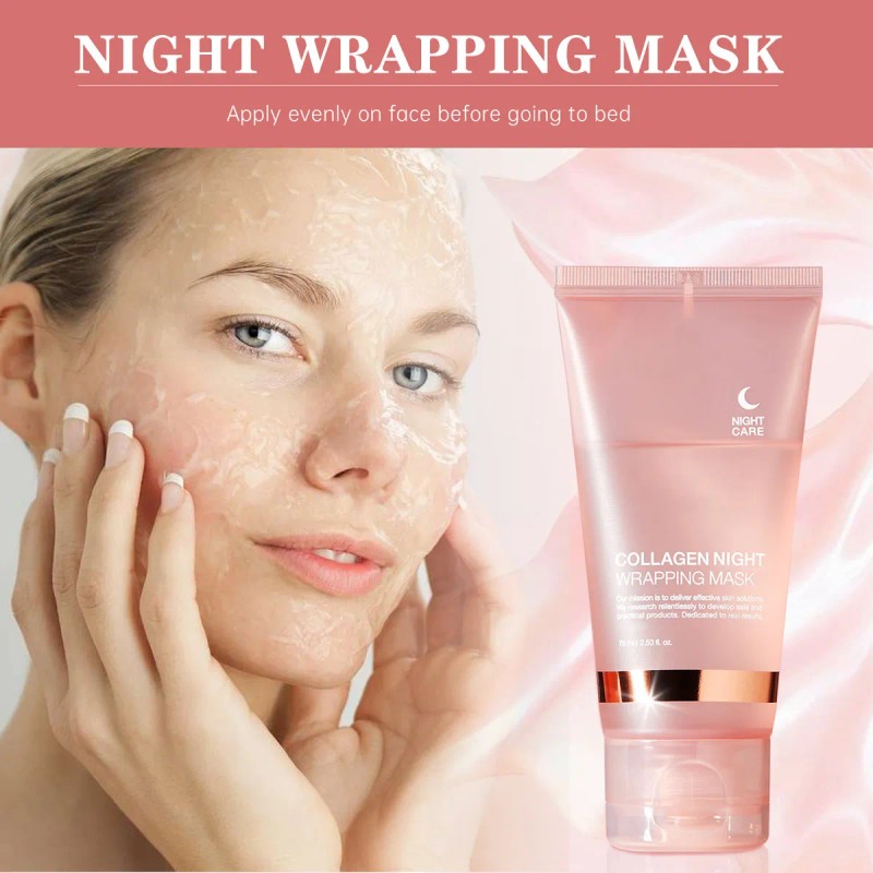 Gel Mascarillas Faciales Colágeno Nocturna