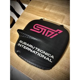 Oracal Fog Light Cover sticker Set Of 2 For STI PINK Vinyl Decals