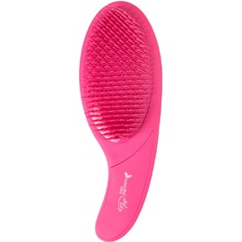 Nascita Detangler Wet & Dry Hair Brush without Pulling, for Women, Men and Children, Painless Detangling for All Hair Types, Detangling Brush for Wet and Dry Hair, Hair Brush Pink