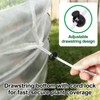 2 Pack Garden Netting for 4x2FT Raised Beds, Ultra-Fine Mesh