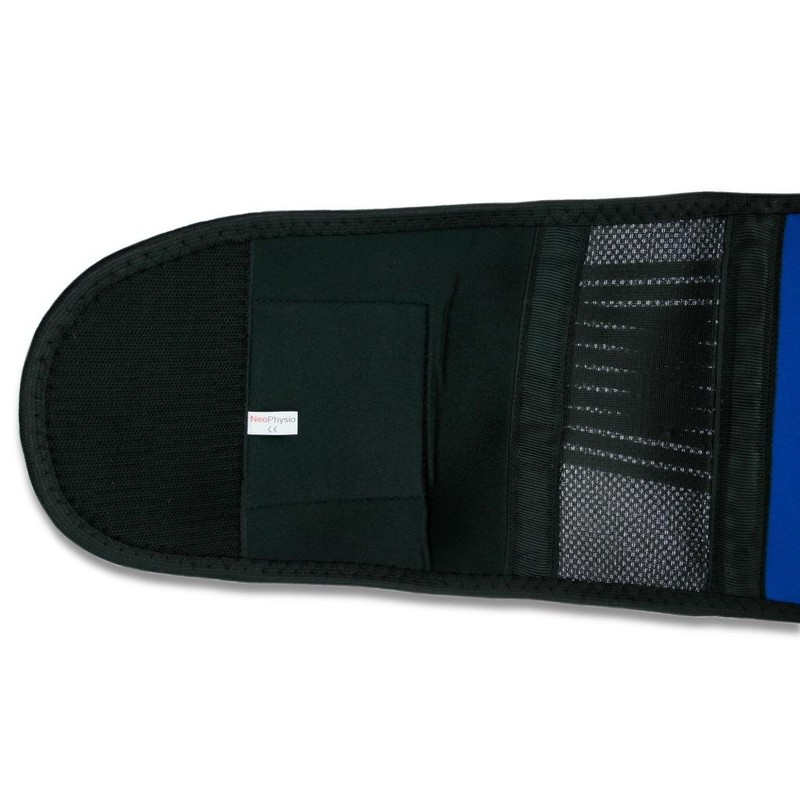 NeoPhysio Breathable Neoprene Lower Back Support Belt - L =