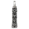 11g Heavy TOTEM POLE Pendant (Necklace) ~ Solid Sterling Silver