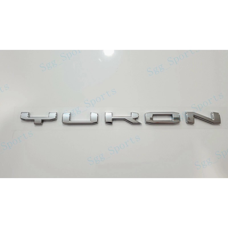 GMC 1PC GMC 2021-2023 Yukon Yukon XL Rear Tailgate Chrome