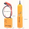 Wire Tracker,Cable Finder Tone Generator Probe Tracer,Anti-Interference Multi-Function Finder with