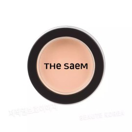 The Saem 더샘 커버 퍼펙션 팟 컨실러 01 클리어 베이지 The Saem Cover Perfection Pot Concealer 01 Clear Beige