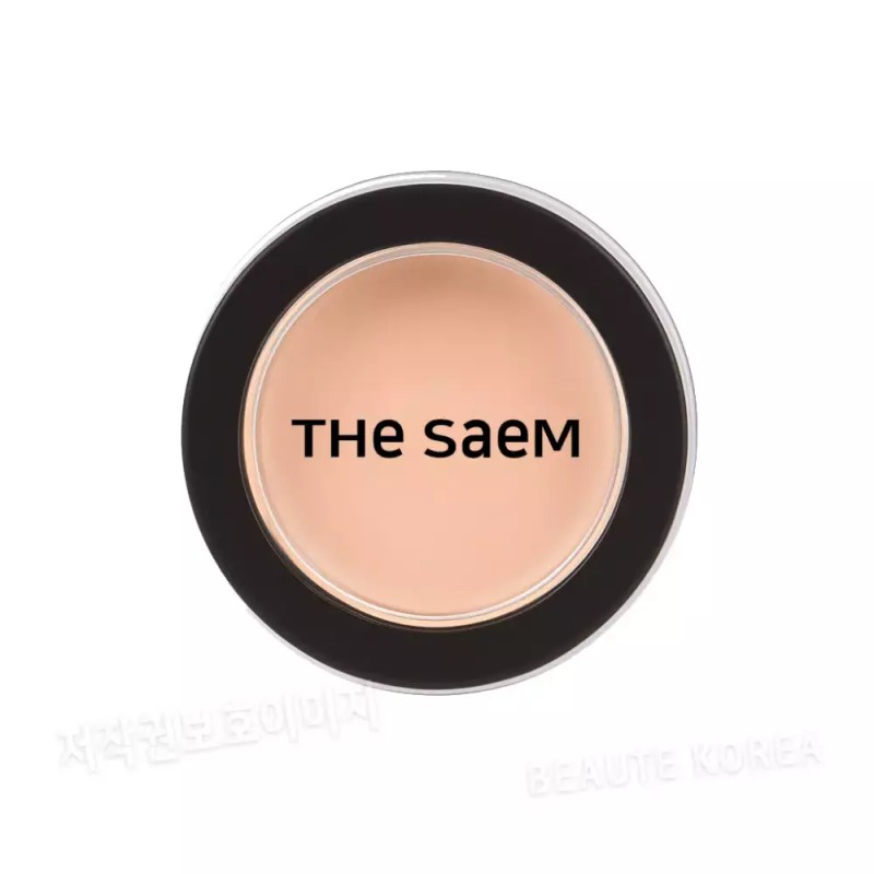 The Saem 더샘 커버 퍼펙션 팟 컨실러 01 클리어 베이지