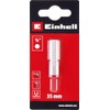 Original Einhell Stainless Steel Magnetic Bit Holder, Extra Short, 35