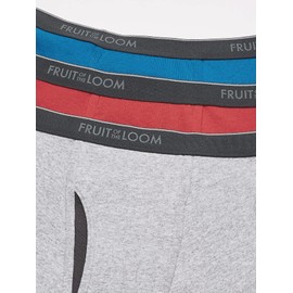 Fruit of the Loom 3SBL7CM.103, Boxer Corto 3pk para Caballeros, Colores Varios, S