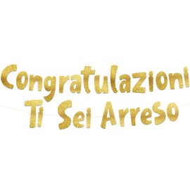 Glitter Banner IT Congrats Arreso