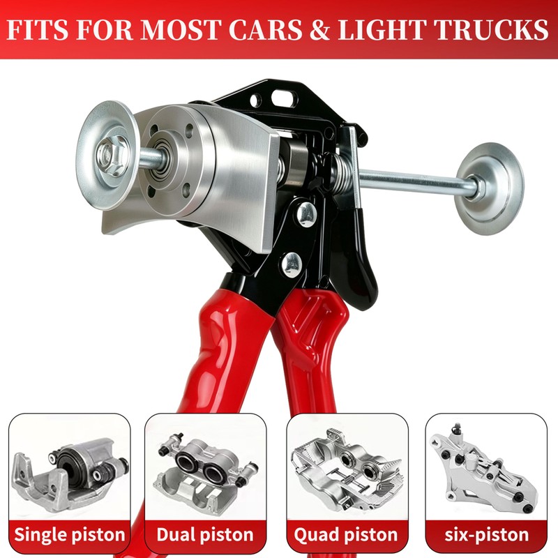 Heavy Duty Brake Caliper Compressor Tool for Brake Pad Replacement,