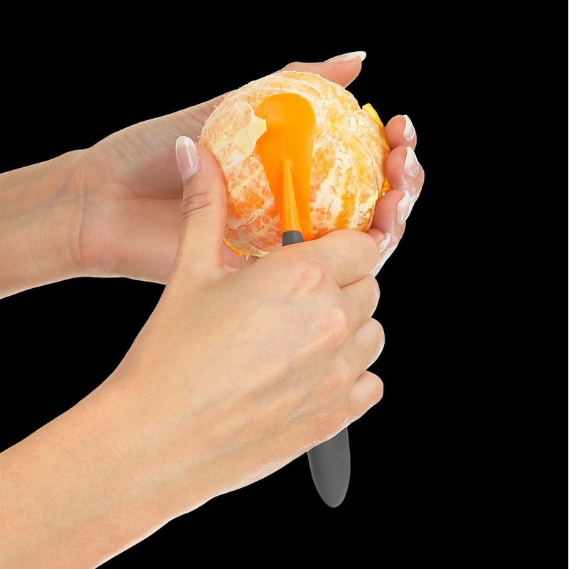 Lurch 510047 Orange Peeler with Nylon Blade for Easy Peeling