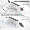 Newthinking Suction Grab Rails for Bathroom, Portable Suction Bathtub Handles