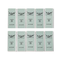 Design Nail Flash Shiner® Block – 3-Way Nail Buffer – Pack of 10 – Professional Nail Buffer for Natural Shine – Smooths, Conditions & Polishes – Manicure Tool for Home or Salon Use