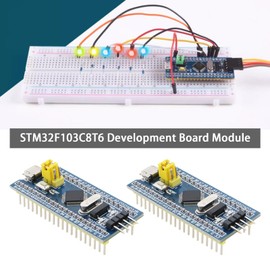 VGOL 2 Sets Development Board Modules STM32F103C8T6 ARM Minimum System Development Board Module Microcontroller Development Board Compatible with STM32