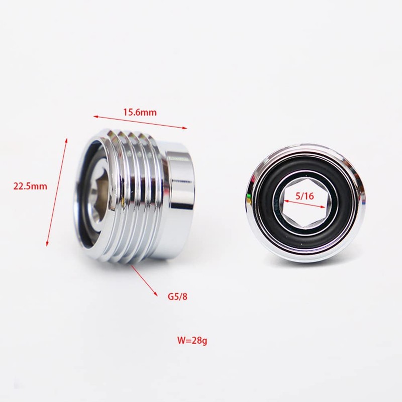 Tebbomp Din to Yoke Insert Tank Valve Adaptor Converter Scuba