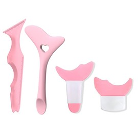 4-in-1 Silicone Eyeliner Stencil & Eyelash Stamp Kit - Multi-Functional Reusable Eye Makeup Tool for Perfect Winged Eyeliner, Smokey Eyes, and Lower Lash Effect, Beginner-Friendly Beauty Accessories