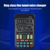 I9 Voice Changer Set, Mini Live Broadcast Voice Disguiser, Portable