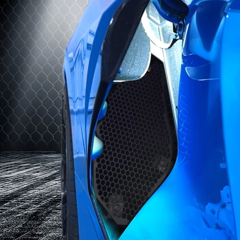 ALLTIMES For Corvette C8 2020-2024 2x Side Intake Mesh Grille