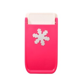 Vaessen Creative Heavy Duty Craft Punch - Snowflake - Ø 2,5 cm Hole Punch - Cutter for Shrink Paper, Card Making, and Crafting