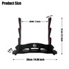 SEEMINESALE 3 Tier Katana Stand,Samurai Sword Holder,Black Sword Mountain,Large Size