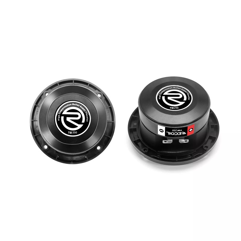 Recoil TW250 High Compression Bullet Super Tweeters 200 Watts RMS