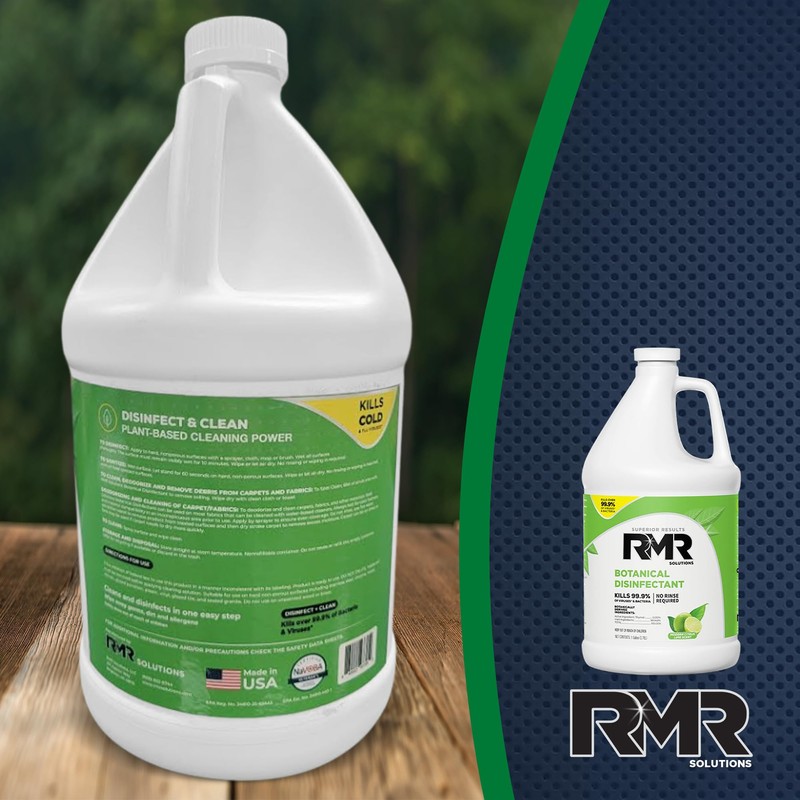 RMR Brands Botanical Disinfectant and Cleaner, Kills 99% of Household