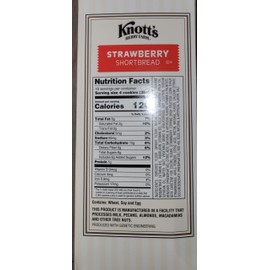 Knotts Berry Farm Strawberry Shortbread Cookies 2 Pack bundle 16 oz