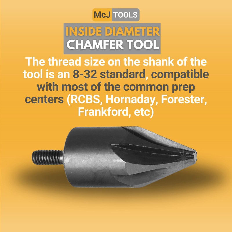 McJ Tools Reloading Chamfer Inside 0.17-0.45Cal
