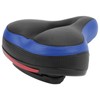 Bike Saddle Microfiber Leather HollowCarved Shock Absorber Mountain Bike Saddle