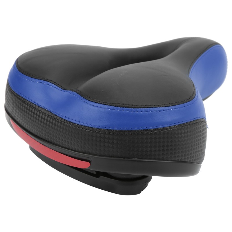 Bike Saddle Microfiber Leather HollowCarved Shock Absorber Mountain Bike Saddle