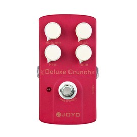 JOYO Crunch Distortion Effect Pedal as High-Gain or Vintage Amps for Electric Guitar - True Bypass (Deluxe Crunch JF-39)