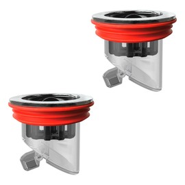 COLDDD 2Pcs Odor Proof Floor Drain, Floor Drain backflow Preventer, Shower Plug, Magnetic One-Way Drain Valve, Prevent Odor Dispersion in Bathrooms, and Kitchens (1.5''-2.0'' Caliber)