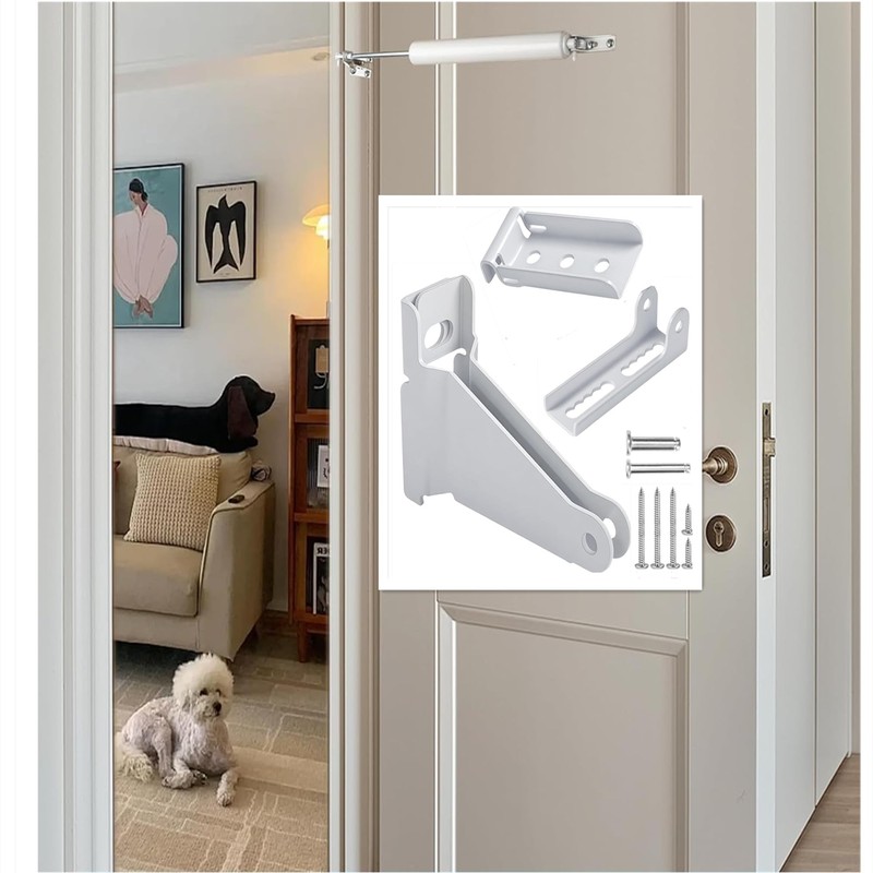 Storm Door Closer Bracket, Thickened Repair Jamb Bracket Durable Screen