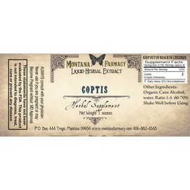 Coptis Natural Extract Tincture