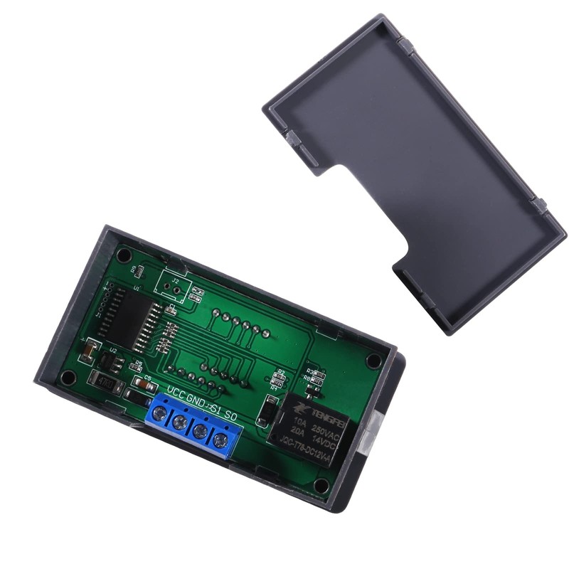 AITIAO 2Pcs Timer Delay Relay DC 12V 20A Programmable Digital