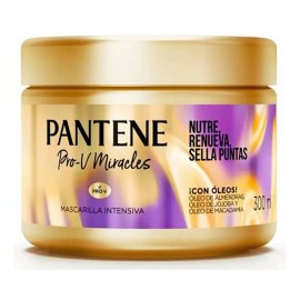 Mascarilla Capilar Pantene Pro-V Miracles Intensiva Nutre, Renueva, Sella 300ml