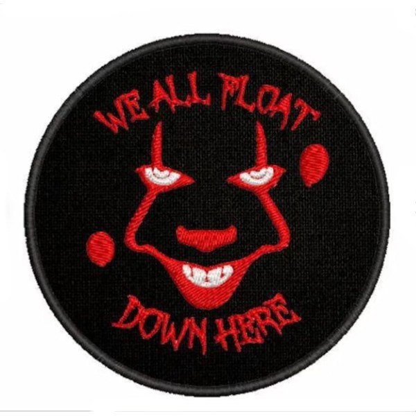 It Horror Movie Pennywise The Dancing Clown Patch (3") Embroidered