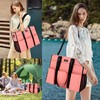 IBFUN - Bolsa de mano con bolsillos de 14/24 con