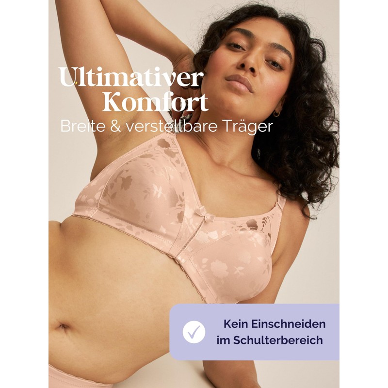 Naturana Women's Minimiser Bra 5363 Light Beige B 38