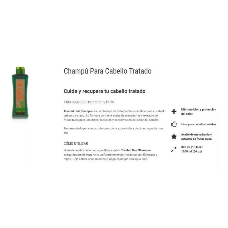 Salerm Cosmetics Cabello Tratado Biokera Salerm Shampoo + Mask +