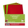 DJP A4 Christmas Coloured 80gsm Paper - Intensive Red &