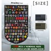Large 47x30 inch Tactical Patch Wall Display Panel Holder Flag