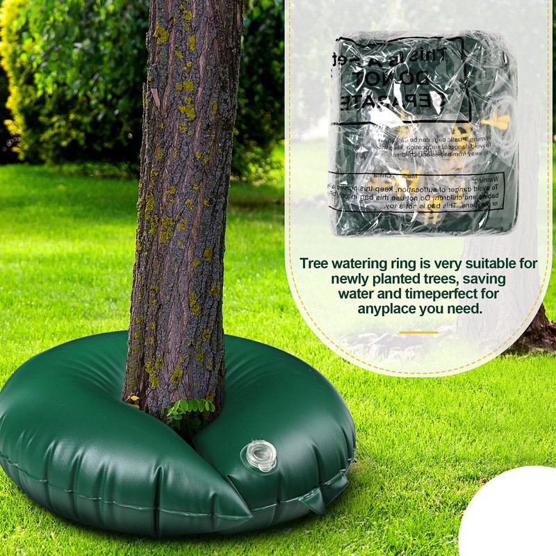 TaoBary 8 Pack 20 Gallon Tree Watering Ring Tree Watering