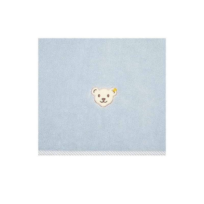 Steiff Unisex Children's Bath Towel, celestial blue