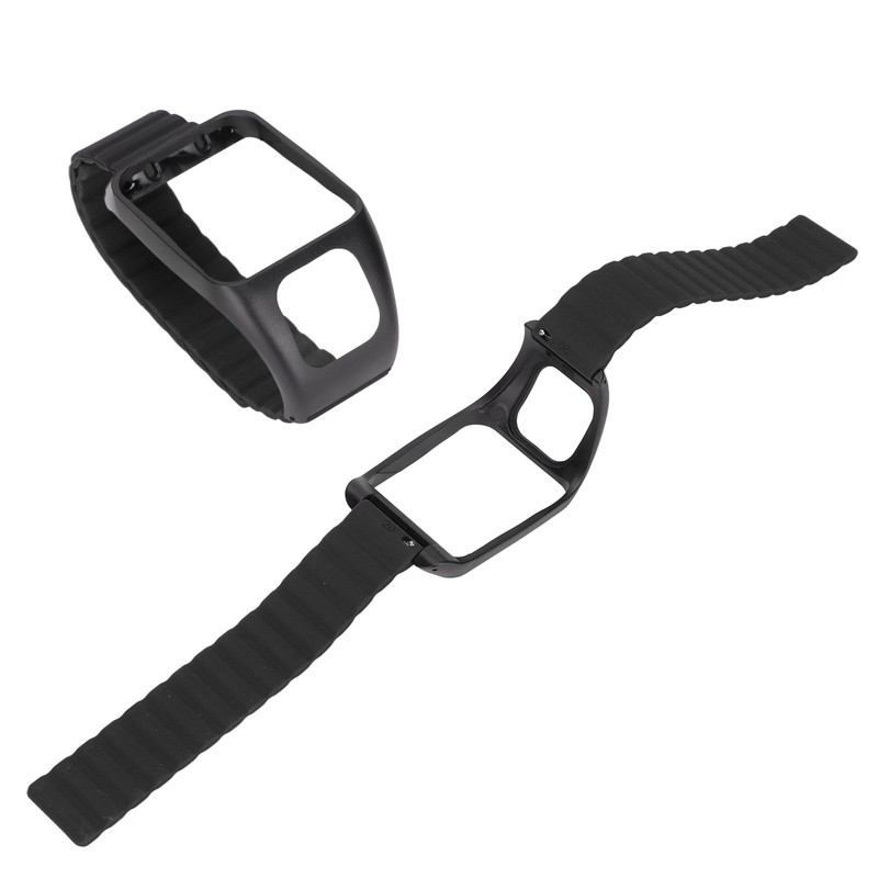 Silicone Magnetic Watch Band Watch Replacement Strap Adjustable Watch Wristband