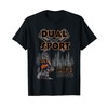 DUAL SPORT LIFE motorcycle adventure design T-Shirt