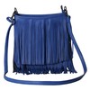 Womens Tassel Handbag - Fringe Design Bag - Soft Stylish